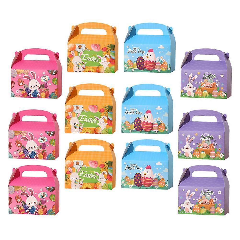 Small Party Boxes Decorative Paper Boxes for Wrapping Present 48Pcs