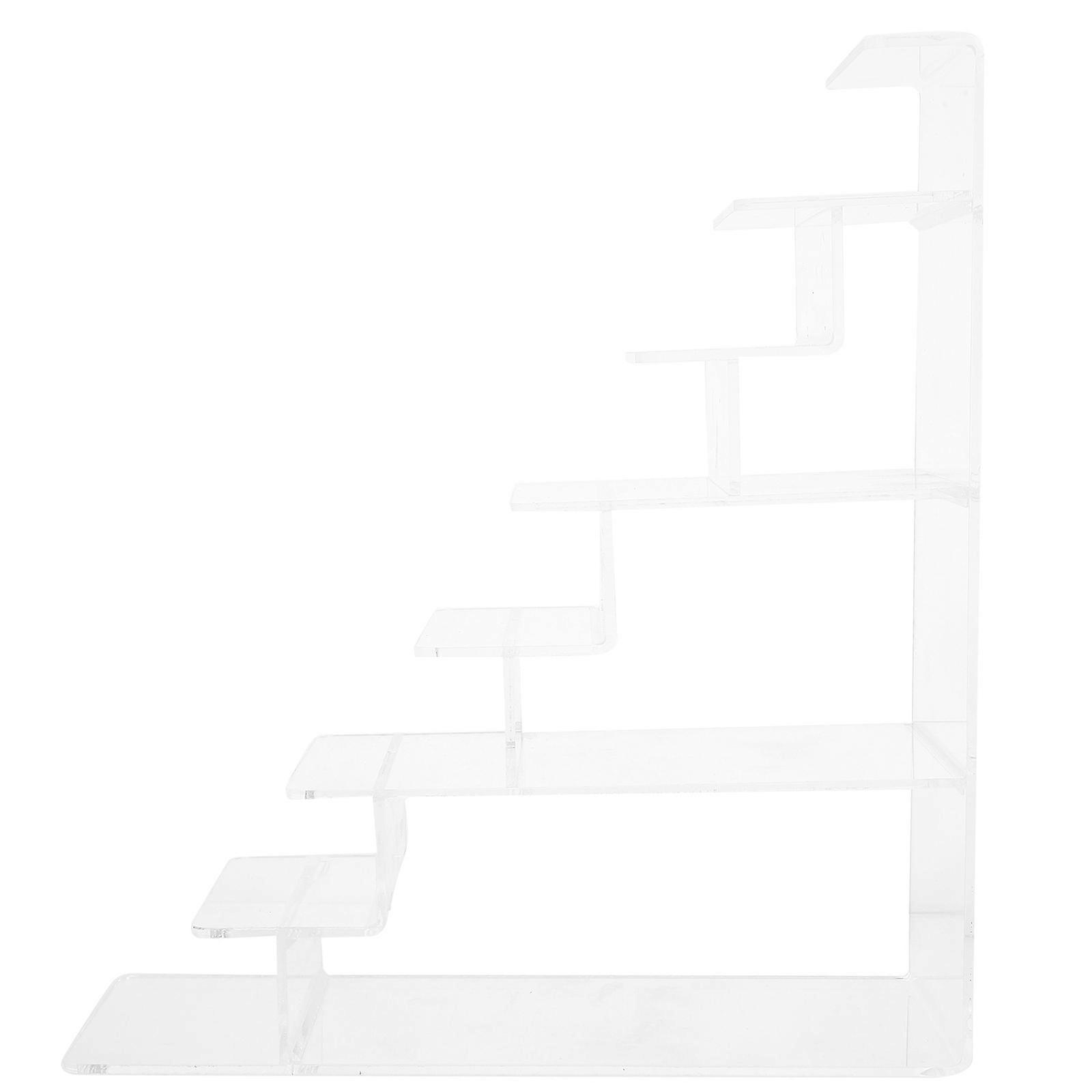 Acrylic Display Stand Riser for Multipurpose Use 2Pcs Storage Rack