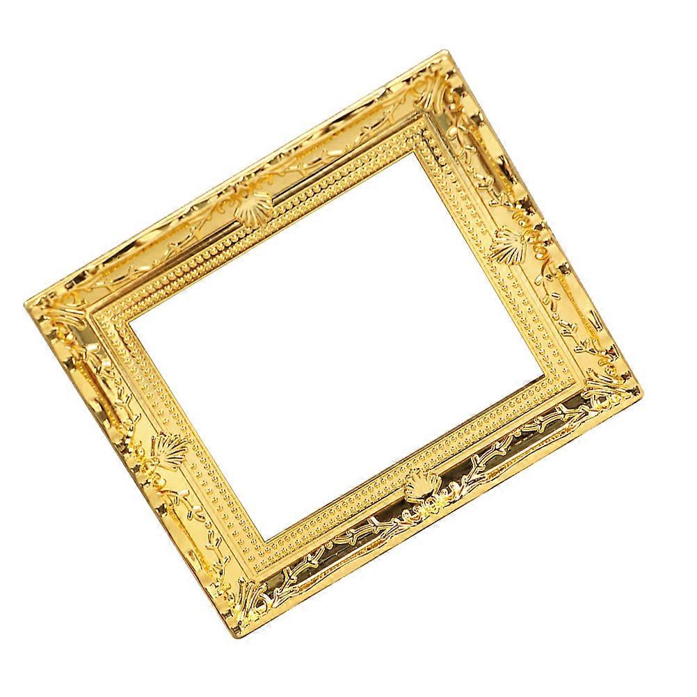 Mini Photo Frame Mini House Decorative Frame for 2Pcs Craft Display