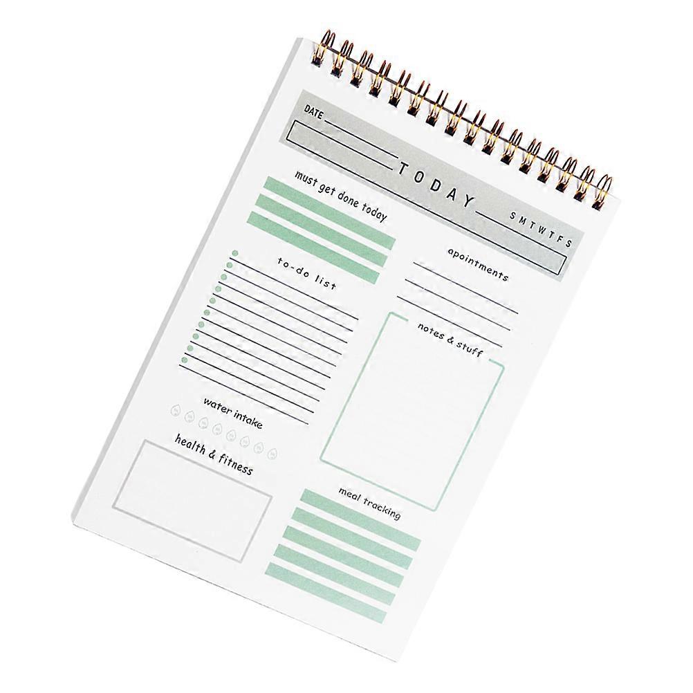 Daily Planner English Notebook for Office Use Monthly Scheduling
