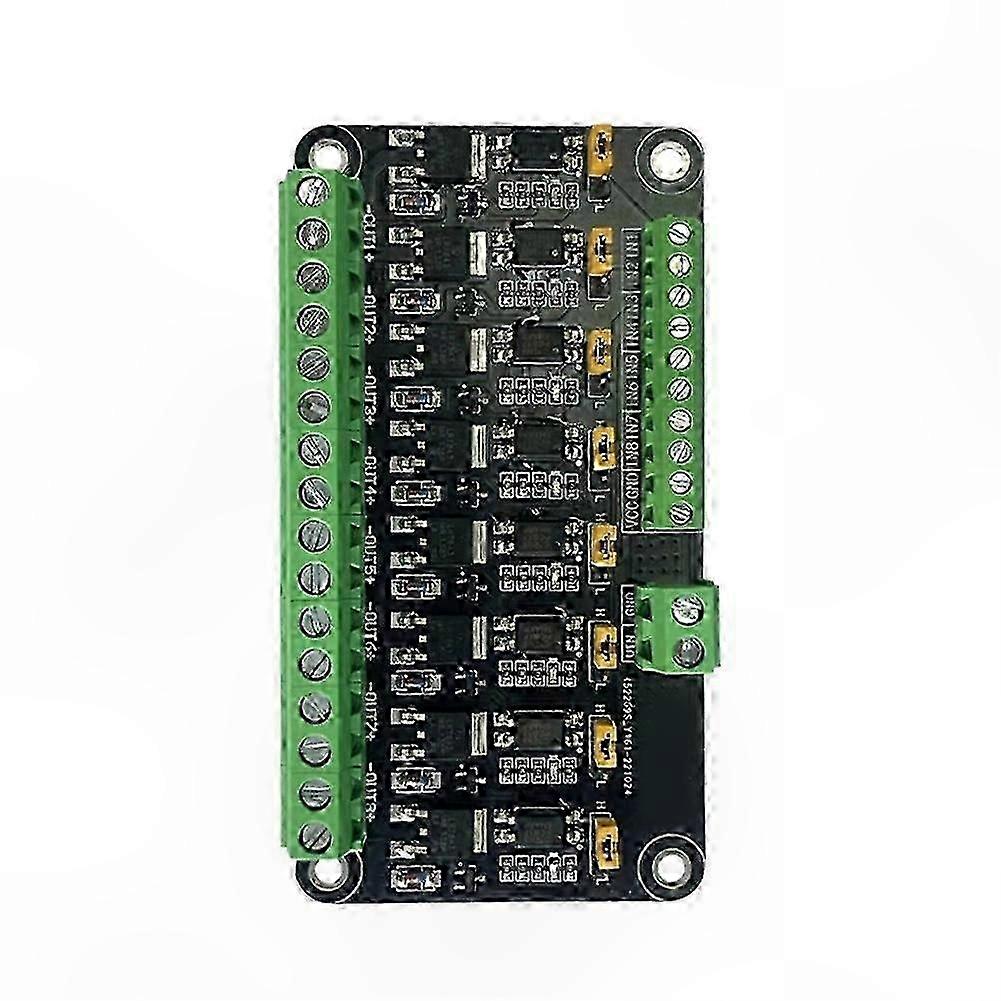 8-Channel PWM Controller with Optocoupler Isolation for Electronics Projects