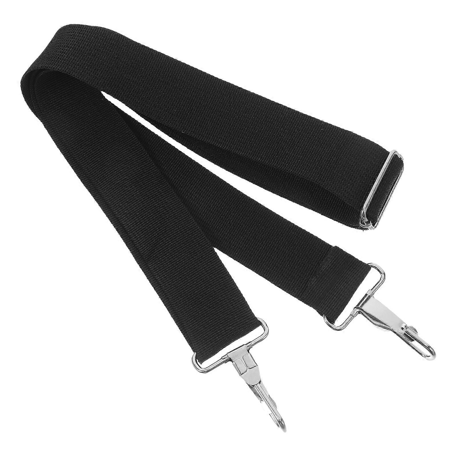 Snare Drum Shoulder Strap Adjustable for Marching Band Nylon Black