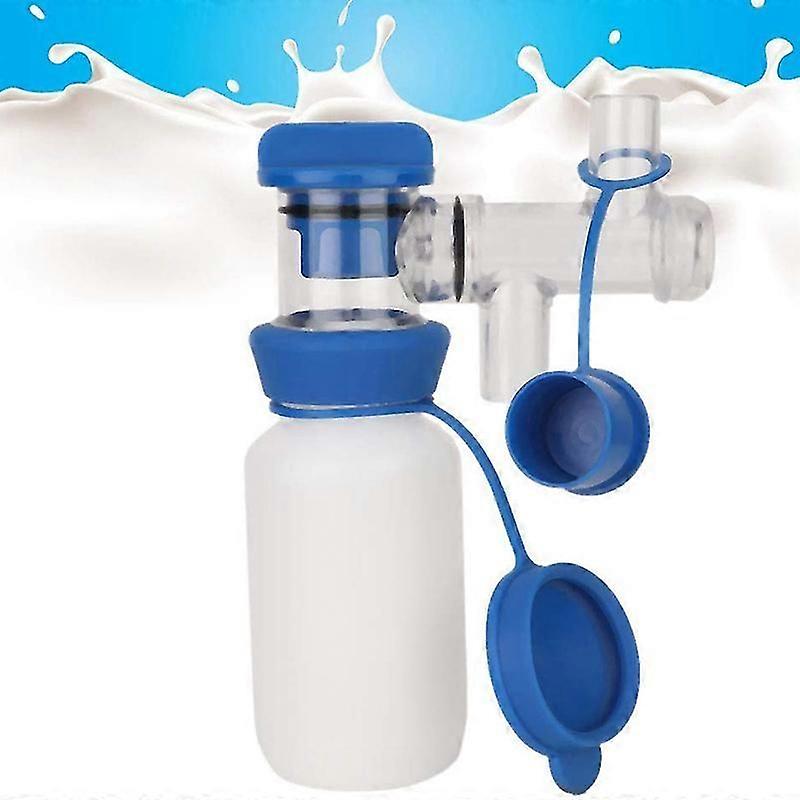 Milk Sampling Bottle, 200Ml Sampling Bottle Sampler Cow Milk Liquid Sampling Bottle Milk Container Corrosion-Resistant, Easy to Remove Milking Machine