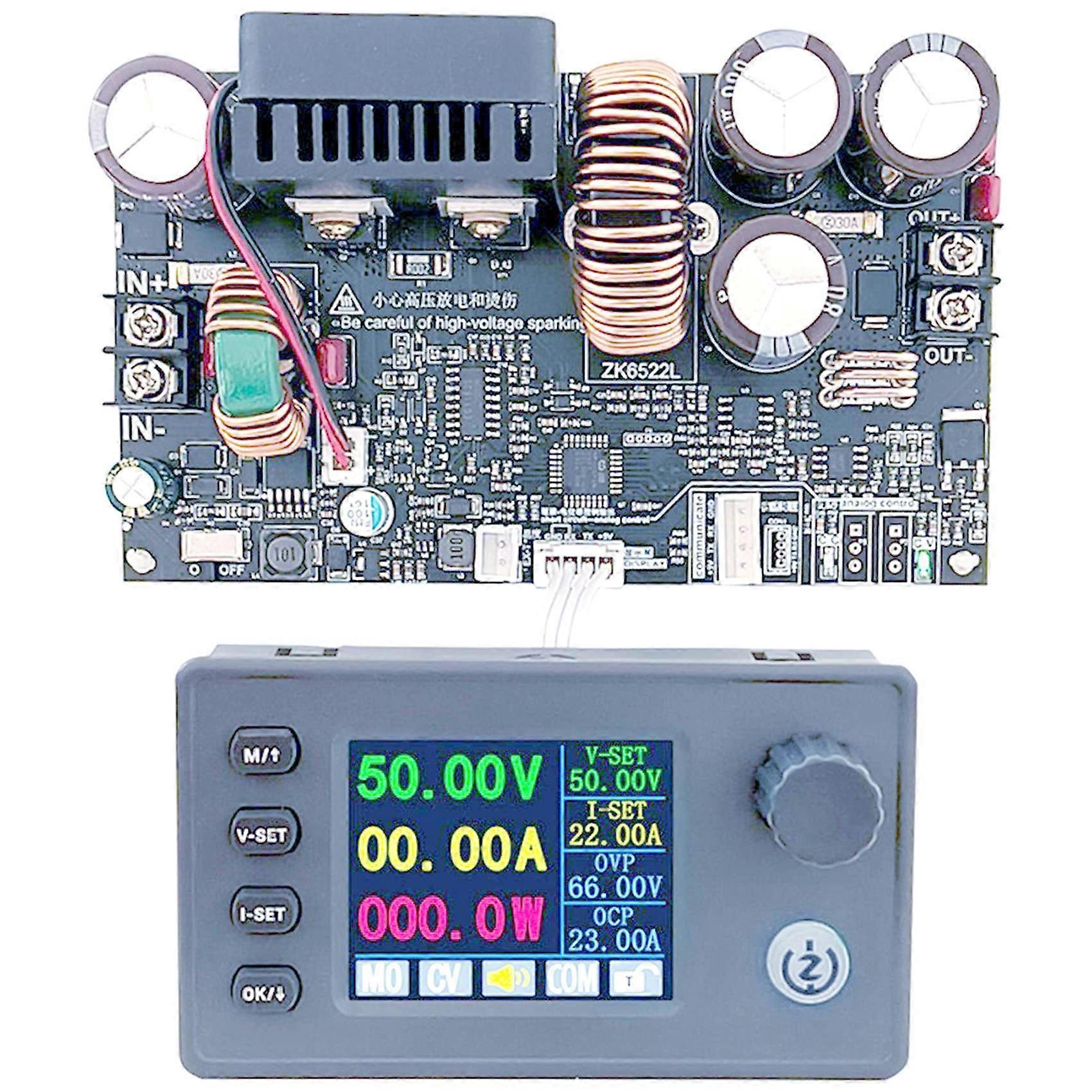 ZK6522C CNC Step-Down DC Power Supply Adjustable Voltage Voltage and Constant Voltage Constant Current Module 1430W