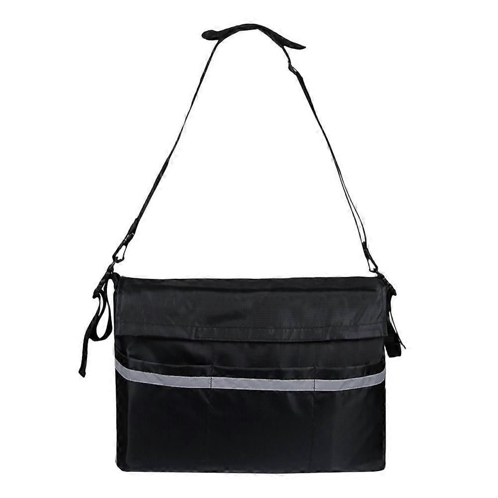 Assistive Wheelchair Storage Bag with Strap for One Large Capacity