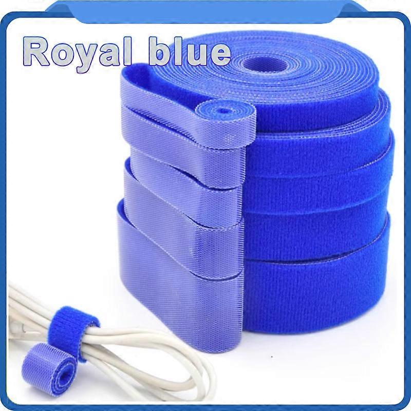 5Meter Reusable Fastening Tape Cable Ties Wrap Double-Sided Hook-and-Loop Cable Straps Management Tape 10/15/20/25/30/50mm Wide