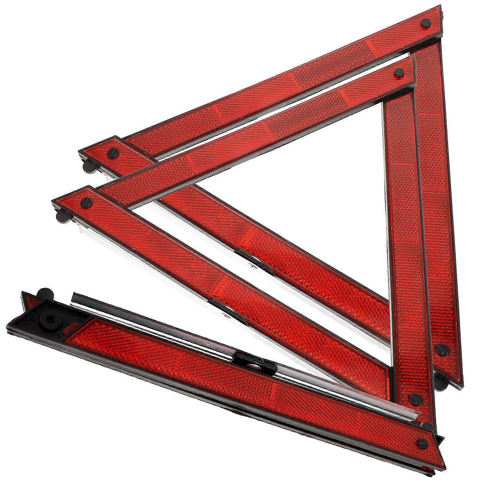 3pcs Reflective Triangle Car Emergency Frame Reflector Set