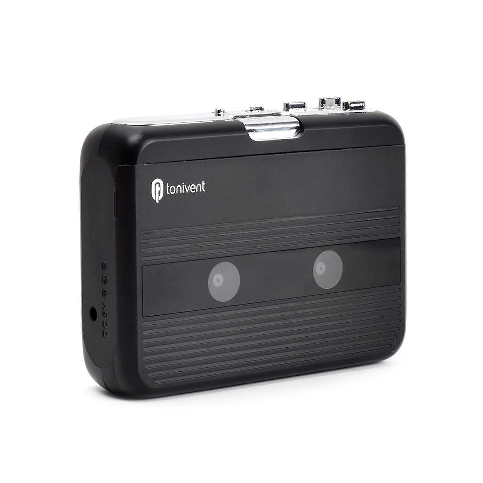 Mini Cassette Player Tape Recorder With FM Radio, 3.5mm Headphone Jack, Volume Control