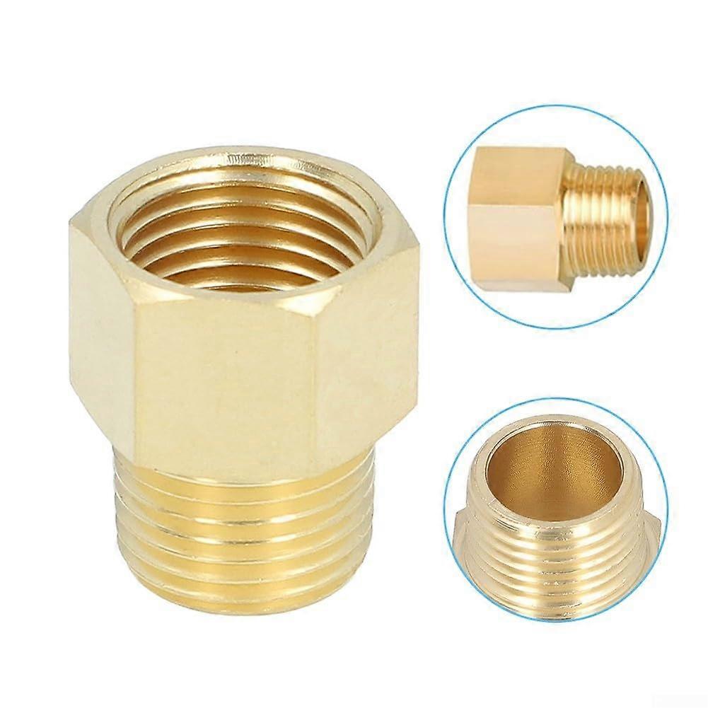 Industrial Brass Pipe Fitting Coupler Model E For Female To Male Threaded Applications