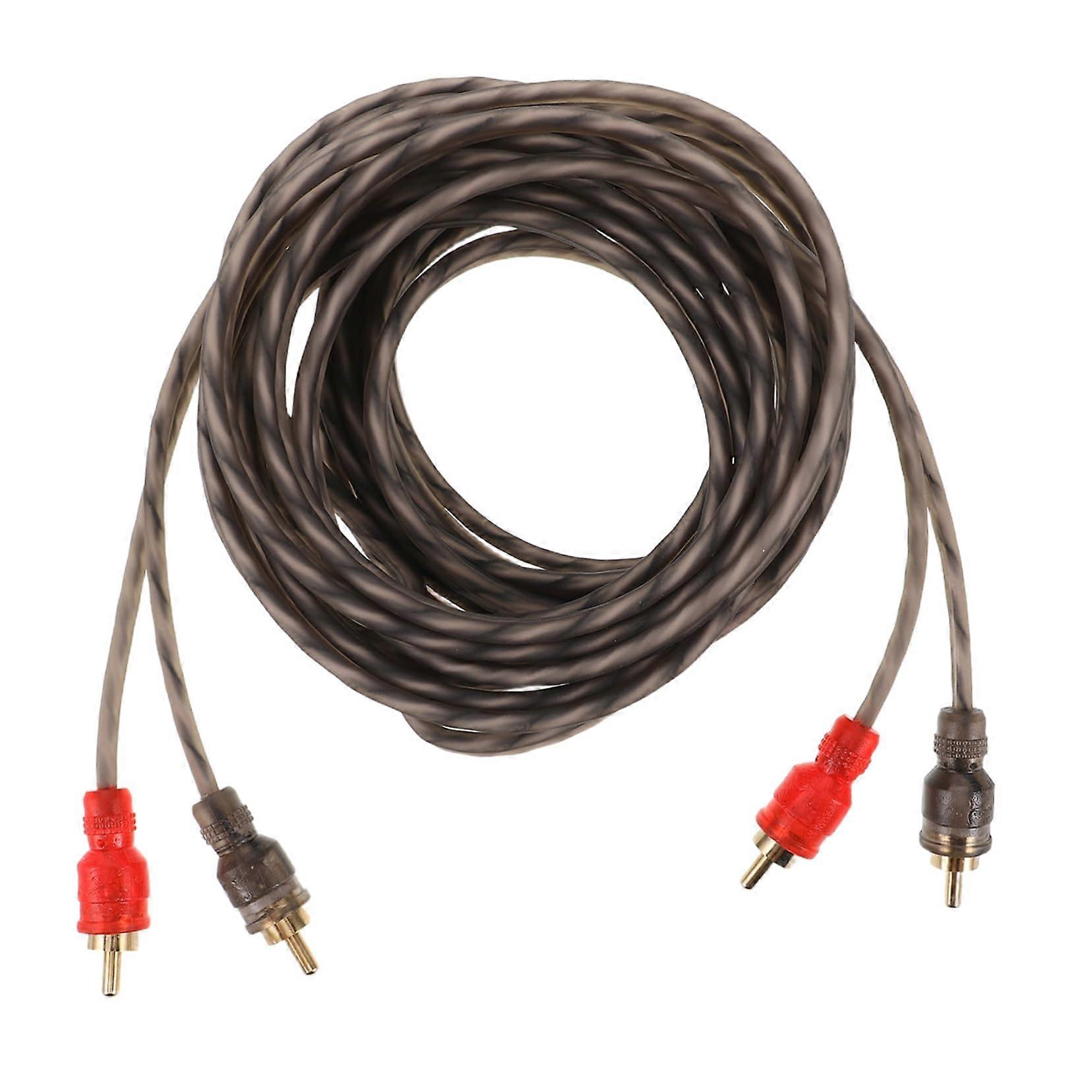 Pure Copper Car Audio Speaker Wire 5m for Subwoofer and Amplifier Clear Sound Durable Insulation