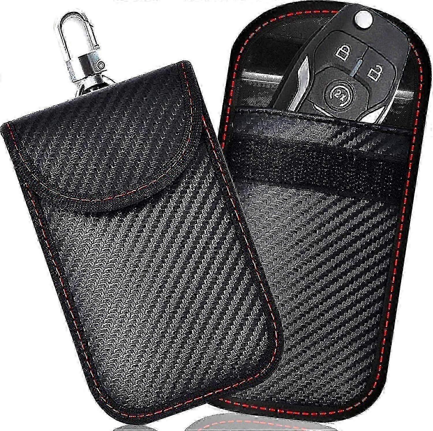 2-Pack Faraday Bags for Car Key Fobs - Protector