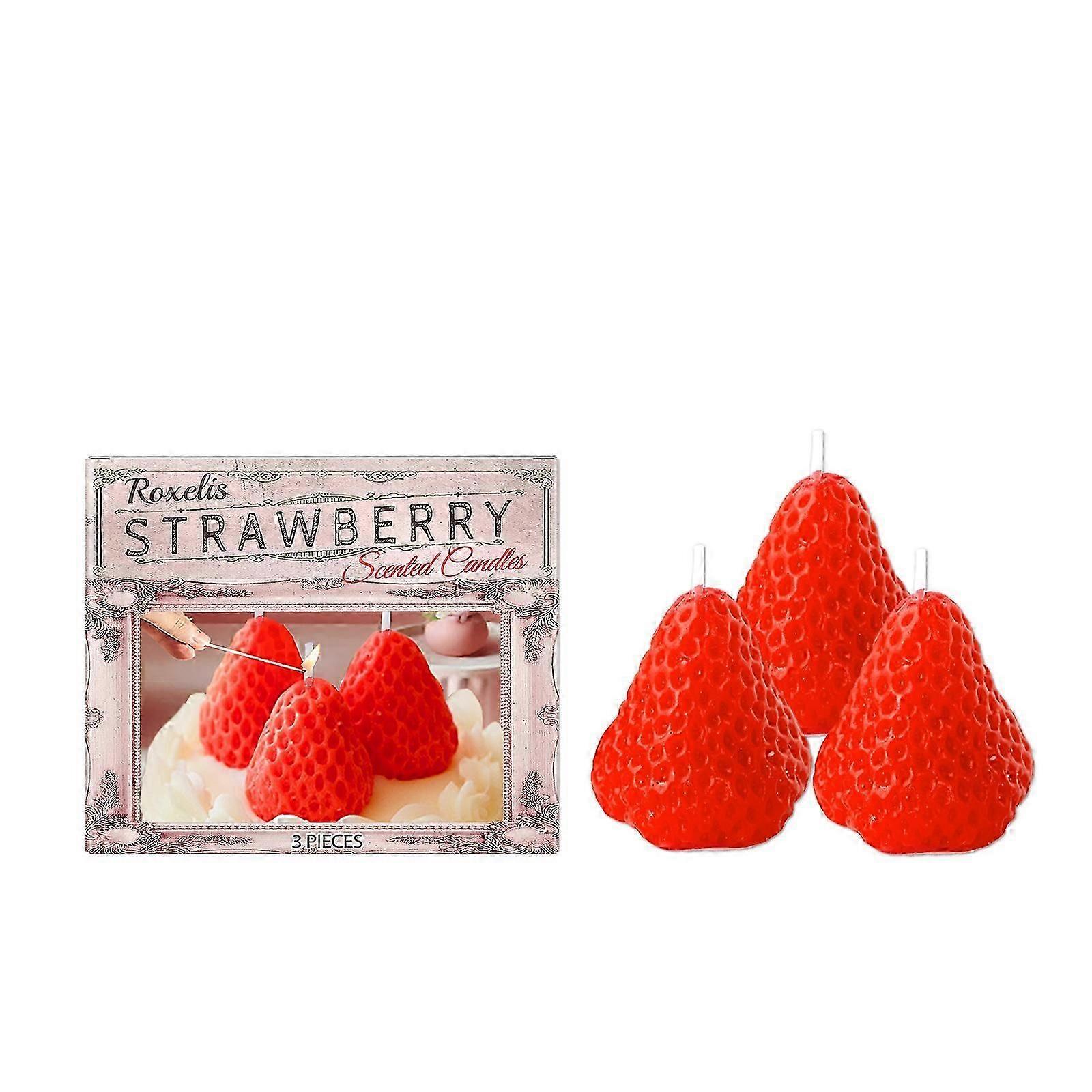Strawberry Candle