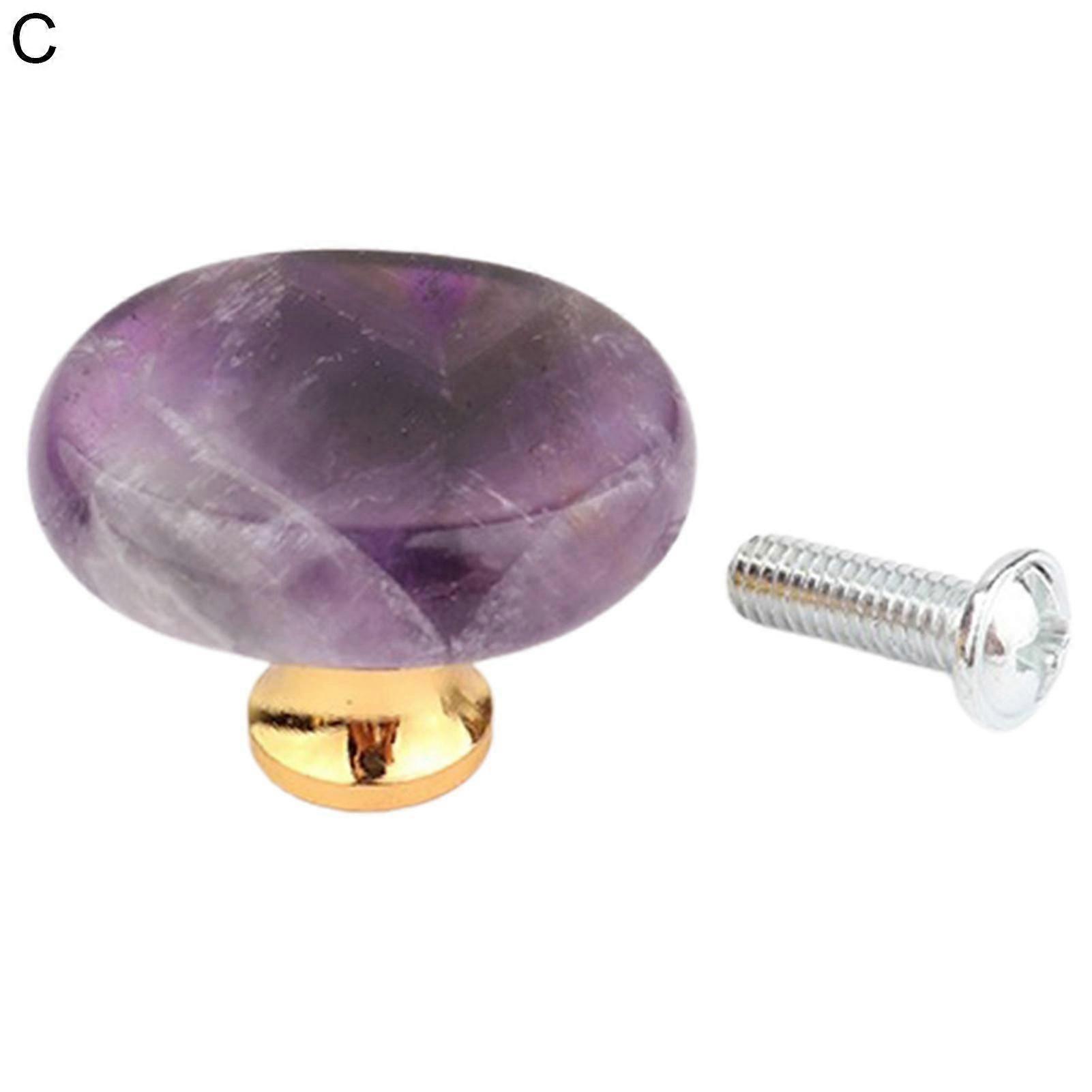 Cabinet Knob Elegant Easy To Install Stone Single Hole Pull Knob For Kitchen