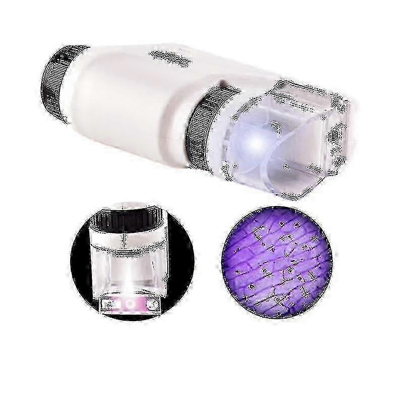 Kid's Portable Pocket Microscope With Adjustable Zoom 60-120x