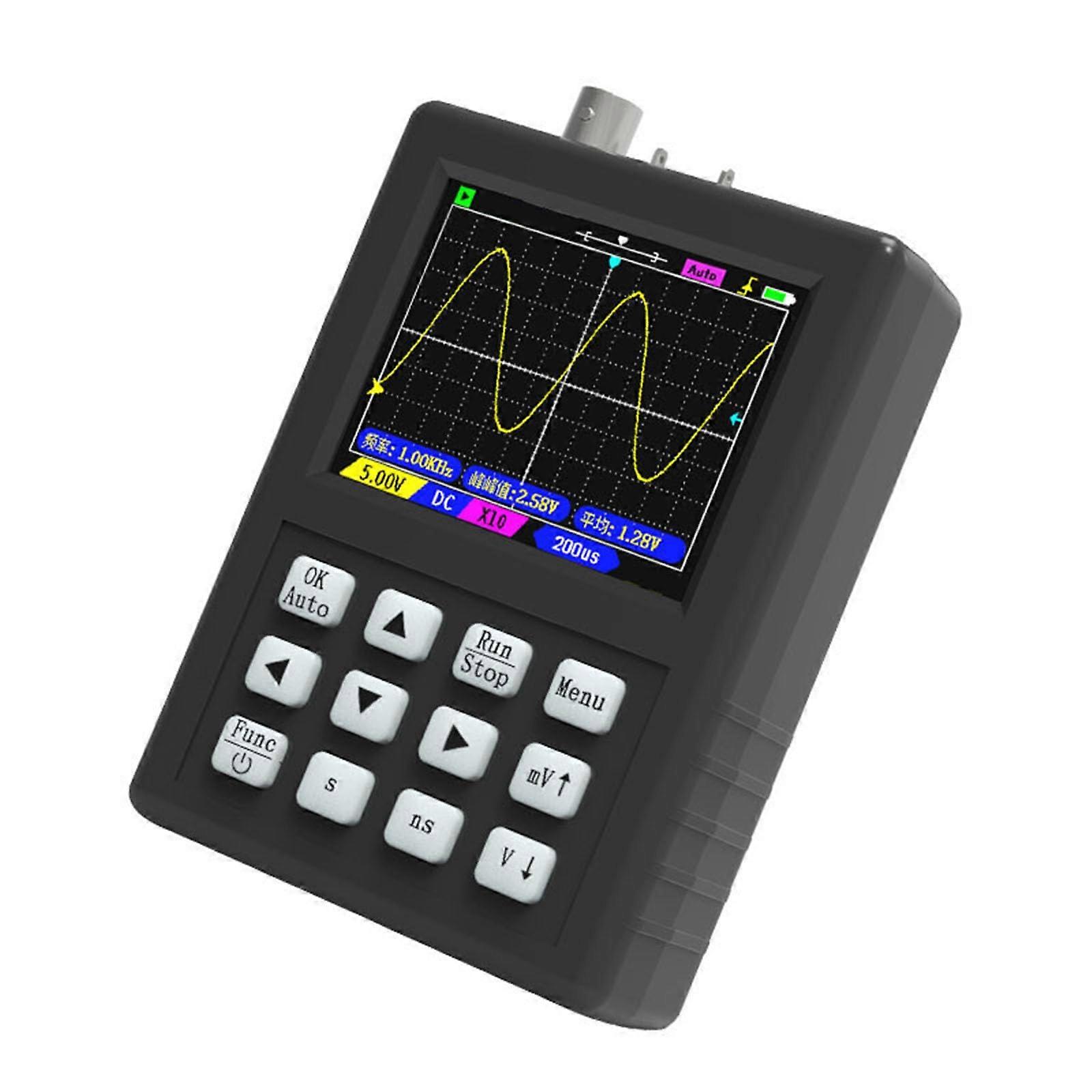 Digital Oscilloscope with Signal Generator,  Precision, Battery Powered for Field Testing