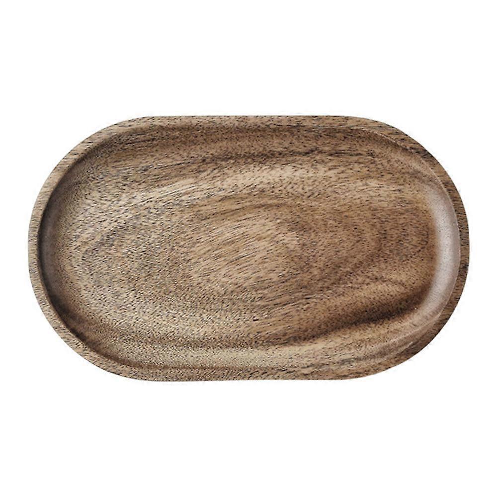 Cookie Plate Table Adornment Dried Fruit Plate Light Brown 1Pack