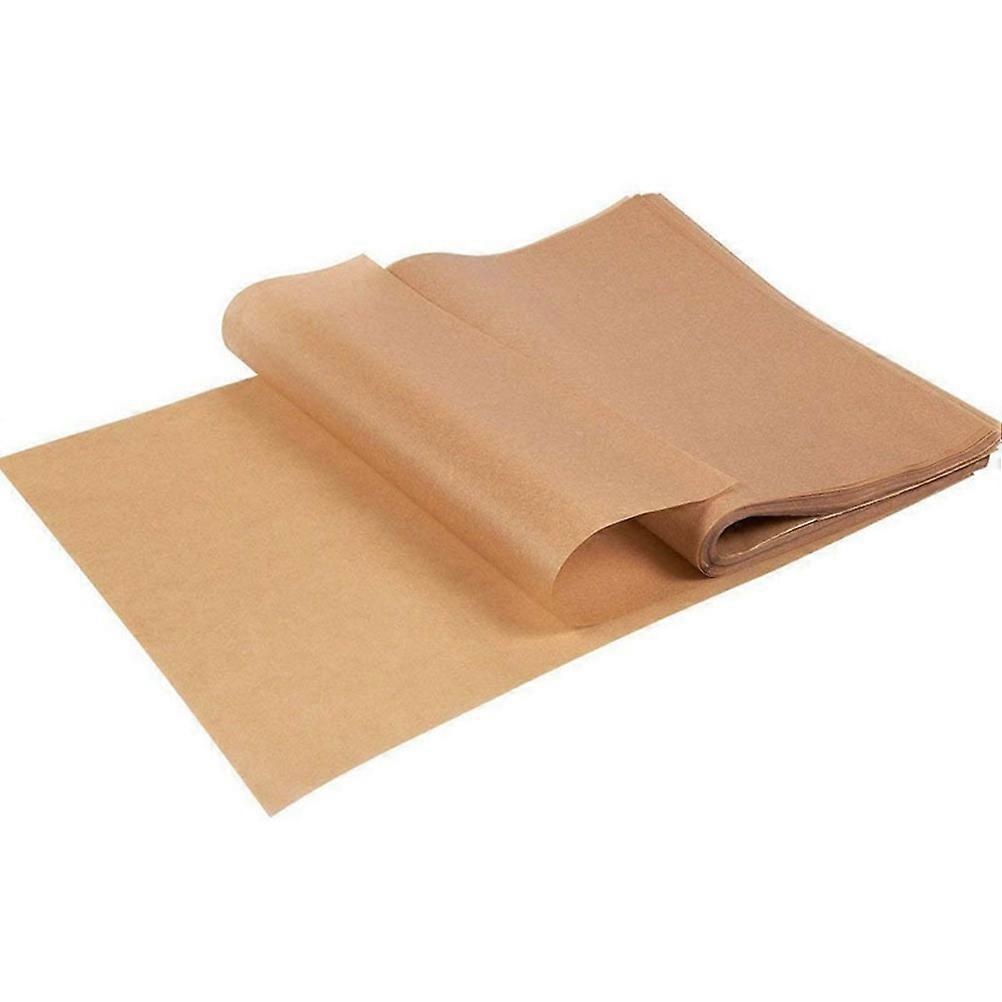 Baking Sheets Cookie Baking Paper for Oven Use Light Brown 100Pcs Pack
