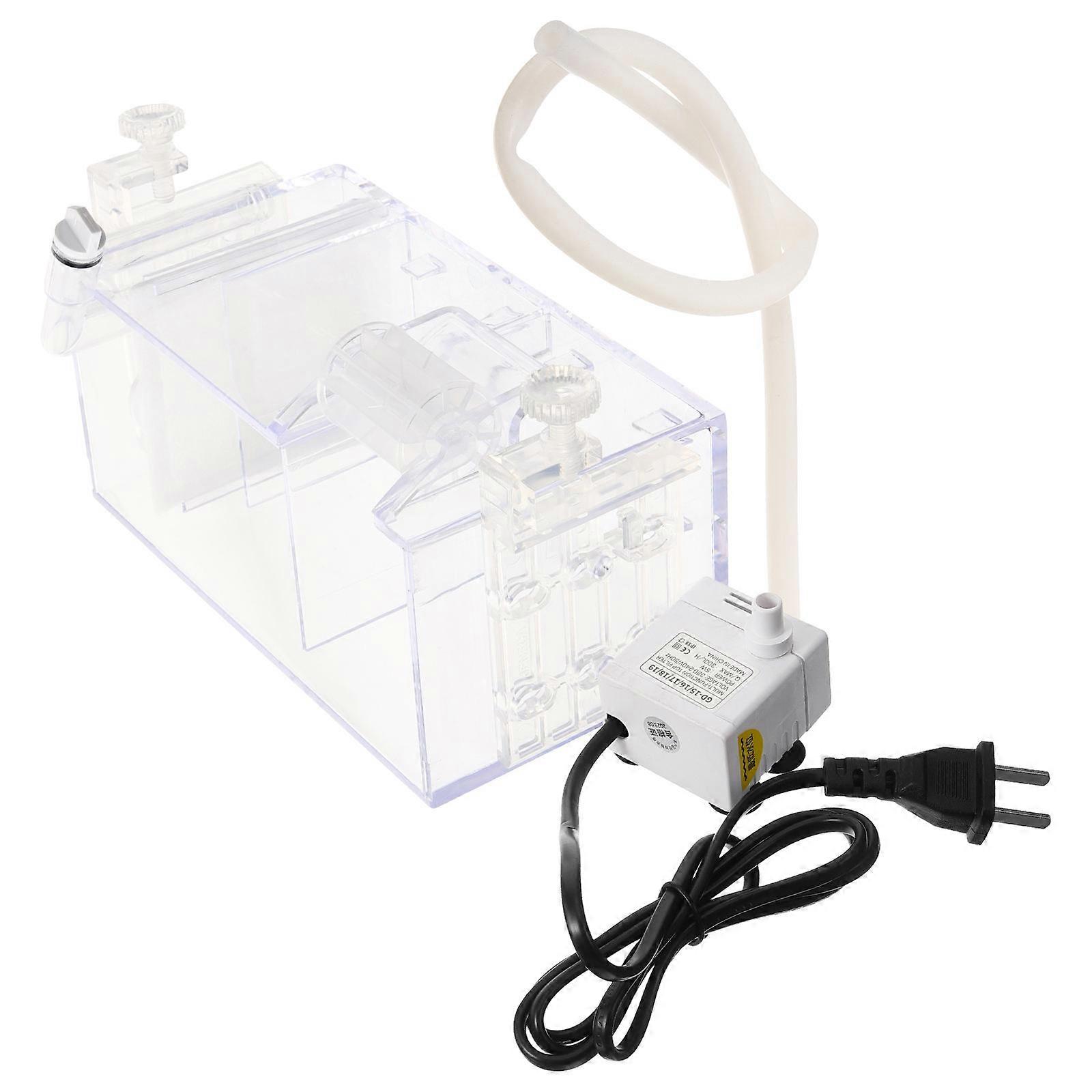 Water Purification Fish Tank Acrylic Filtering Box for Storage 1Set