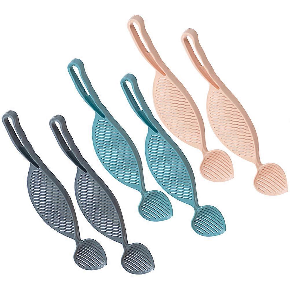 Rice Washing Drainer Kitchen Gadget Plastic for 6Pcs Use