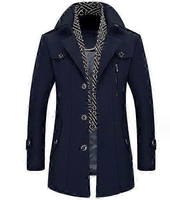 Men's Herringbone Tweed Length Coat Jacket 26s