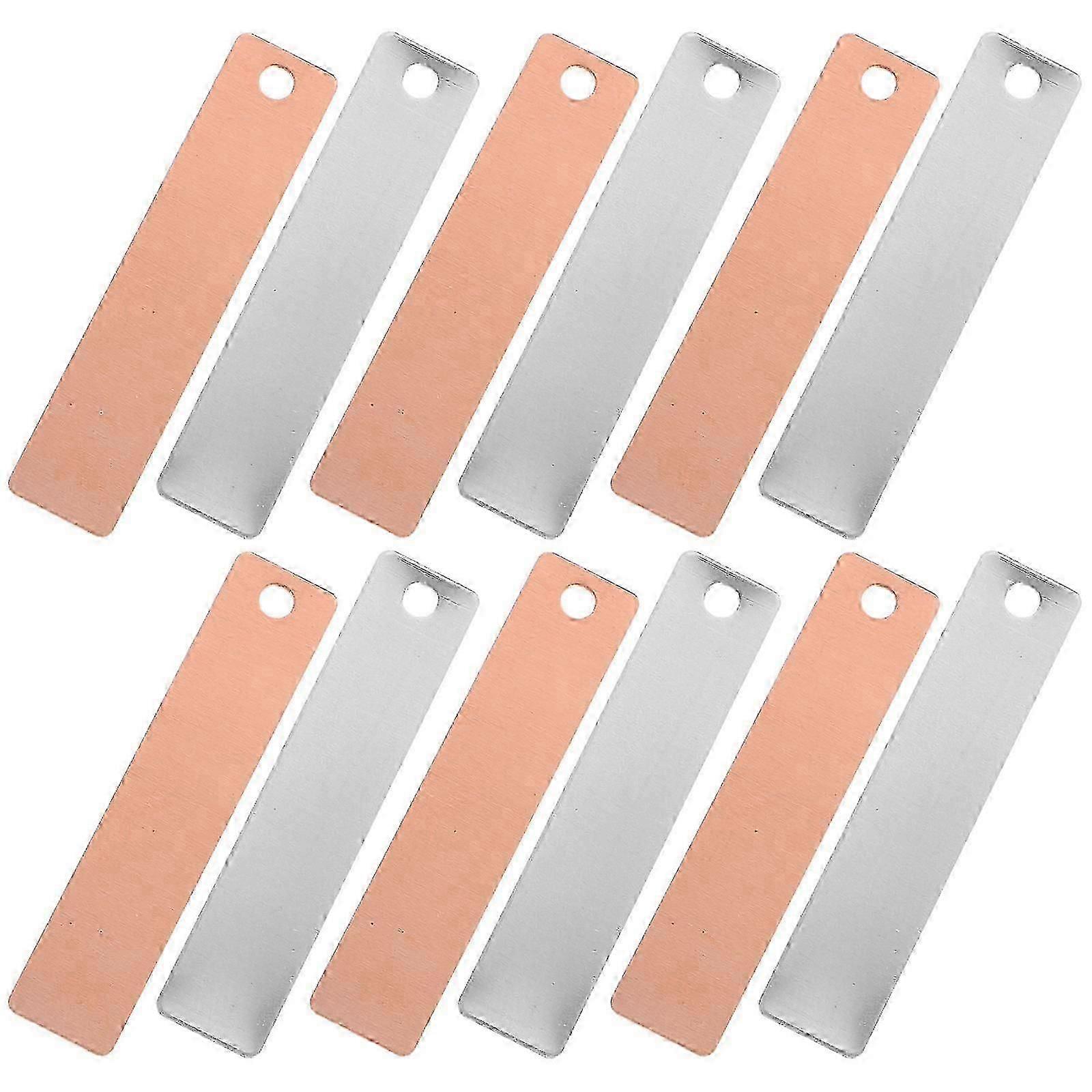 Zinc Copper Electrode Sheet Metal For Fruit Battery Science Experiment Classroom Use 1 Set