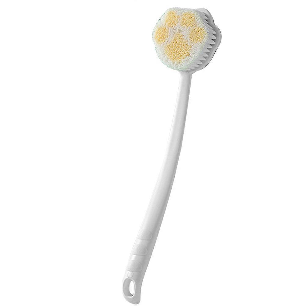 Body Scrubber Plastic Scrubber for Bathing 2Pcs with Handle for Home Use