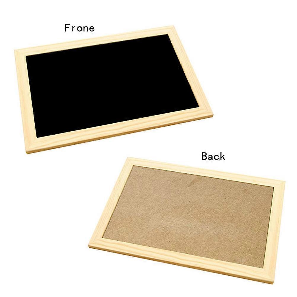 Message Board Wood Chalkboard for Reusable Writing