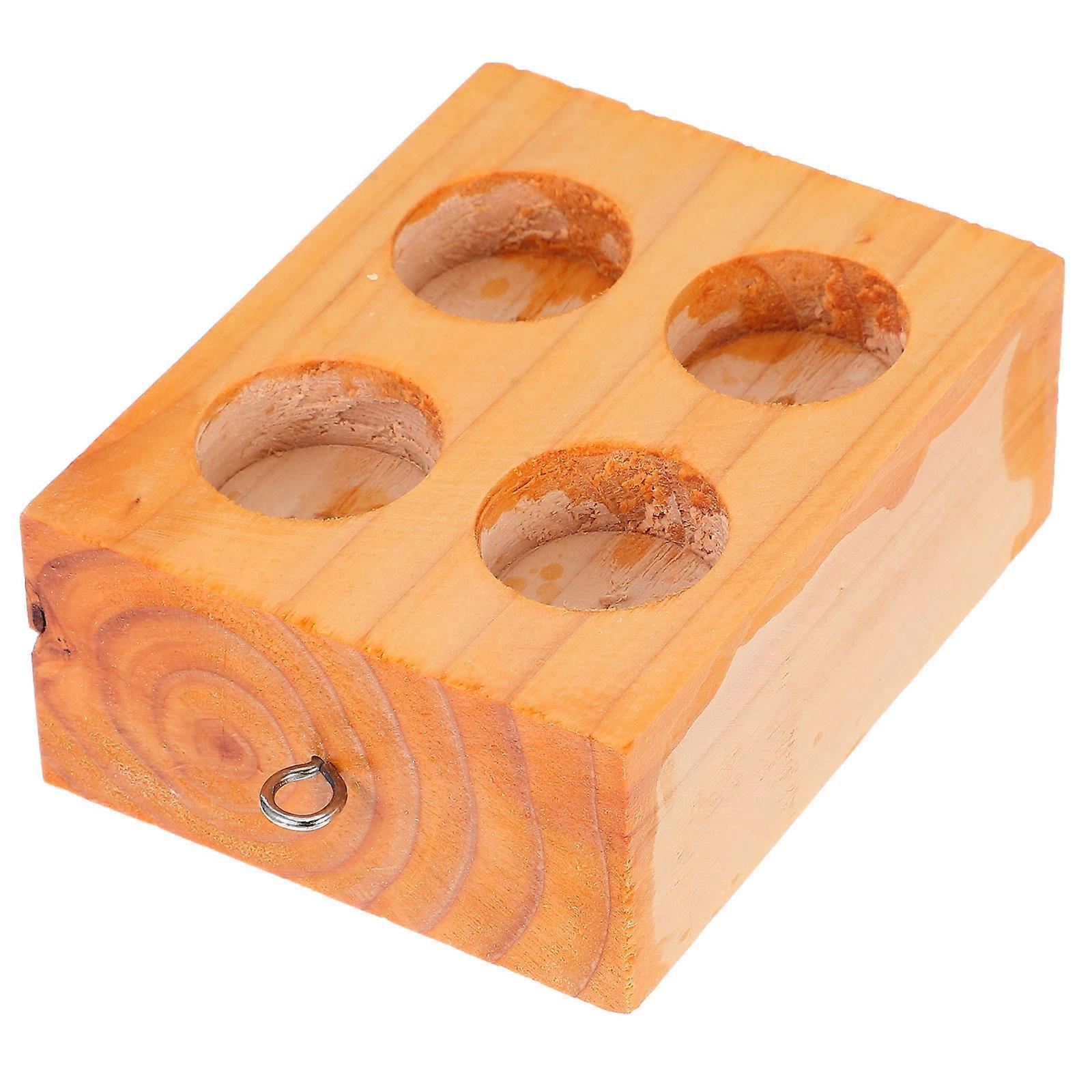 Physics Experiment Wooden Wedge for Science Education Use 2Pcs Set