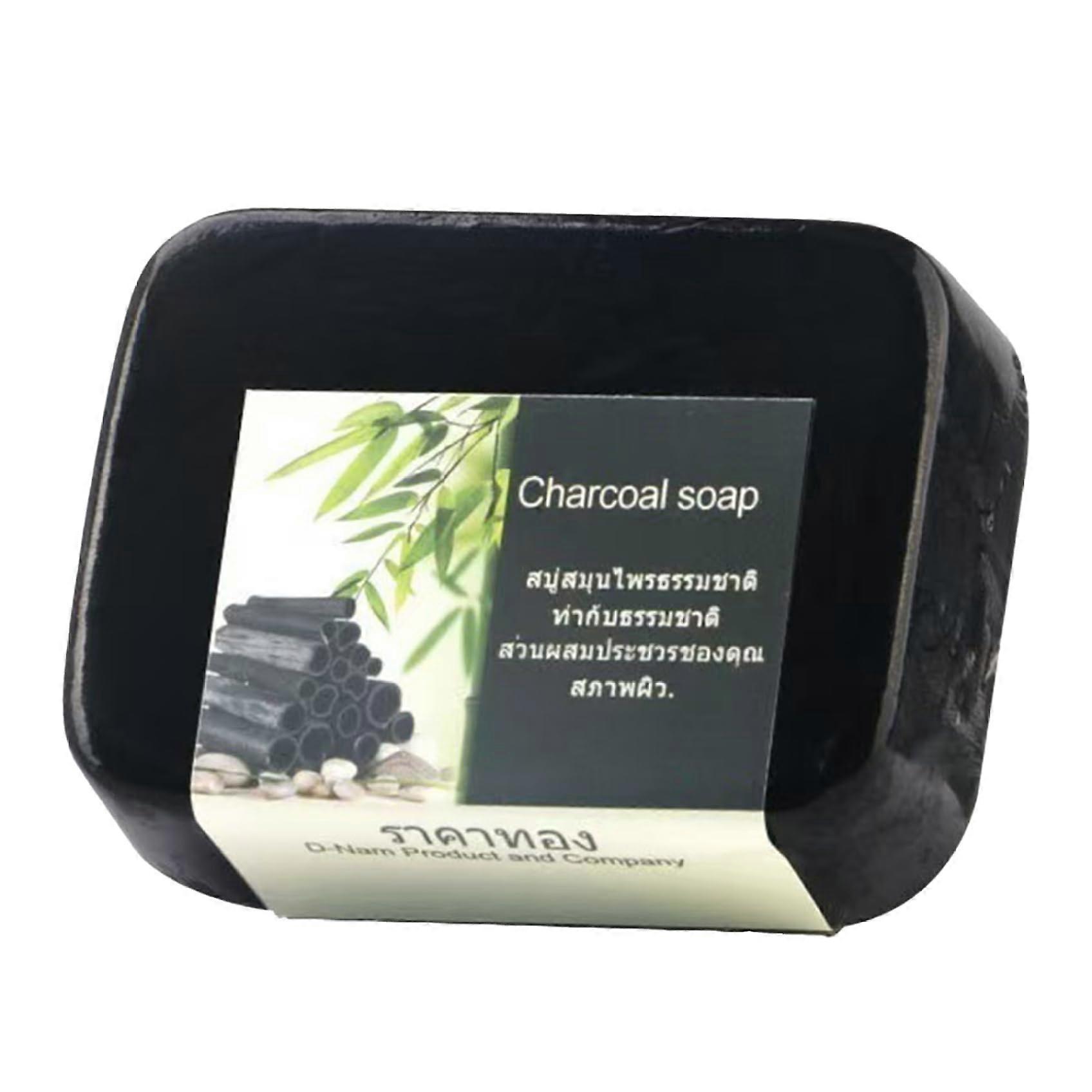 Charcoal Soap Bar with Deep Hydration, Handmade Herbal Moisturizing for All Skin Types