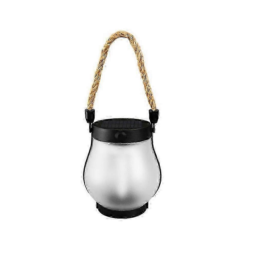 Dancing Flame Solar Lantern Outdoor Lights, Flame Solar Lanterns for Outside