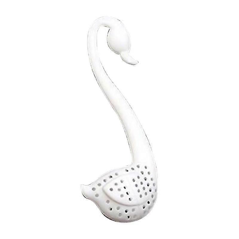 2026 Suitable Creative Silicone Swan Hooking Tea Infuser Strainer Filter Diffuser Drink Tool
