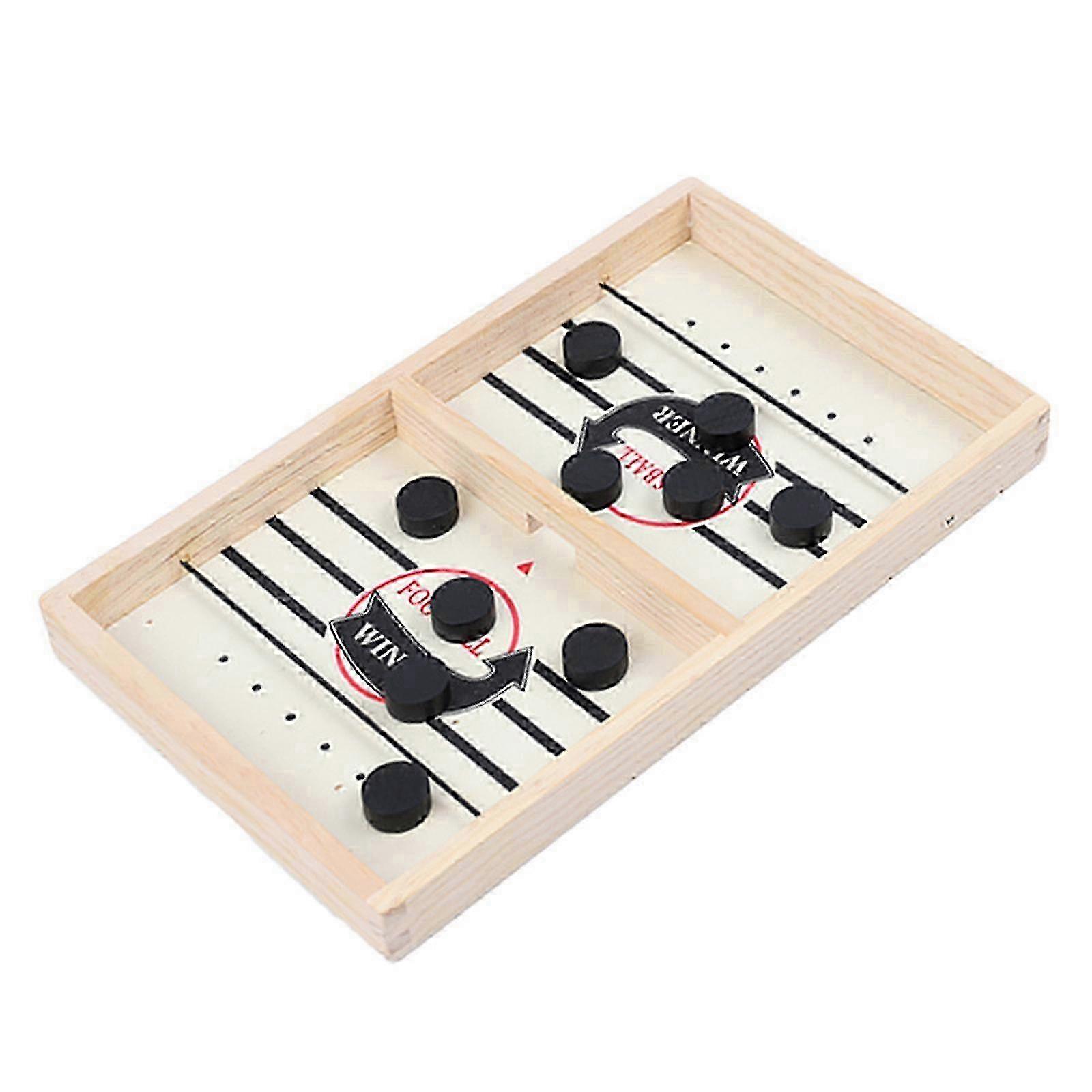 Wooden Two Player Ejection Chess Interactive Board Game Parent-Child Desktop Fight Ejection Toys