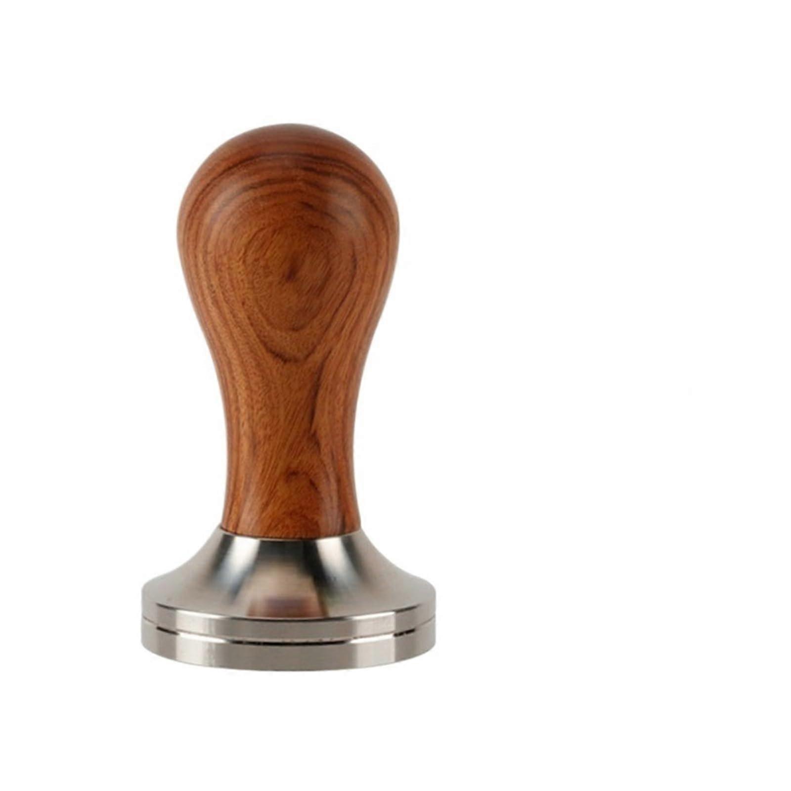 51mm Coffee Tamper with Adjustable Threaded Base, Even Pressure for Espresso Machine