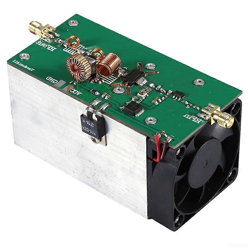 433MHz 25W RF Power Amplifier with Smart Temperature Control Fan for Wireless Projects