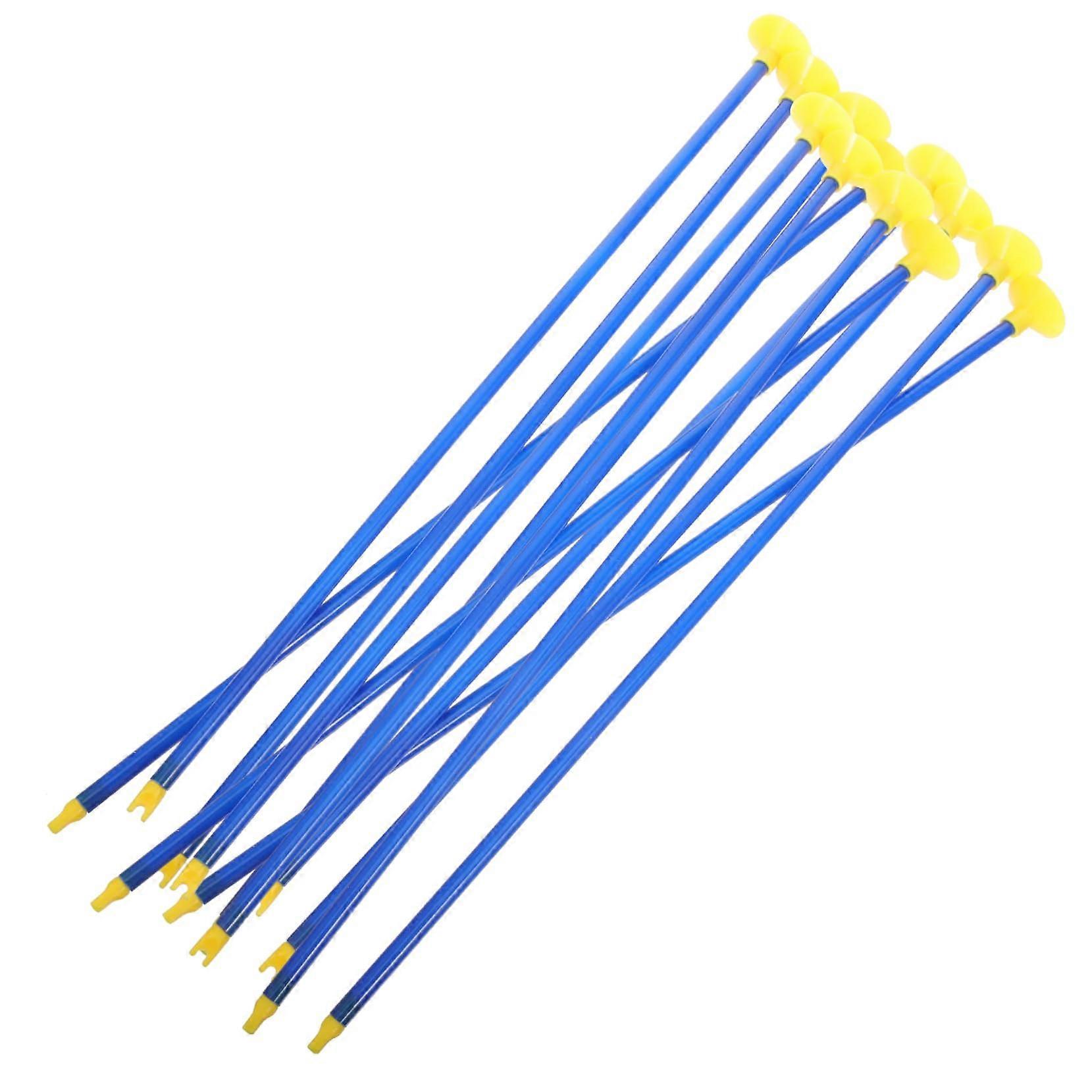12Pcs Kids Safety Suction Cup Arrows with Safe Tip PVC Archery Practice Replacement Set