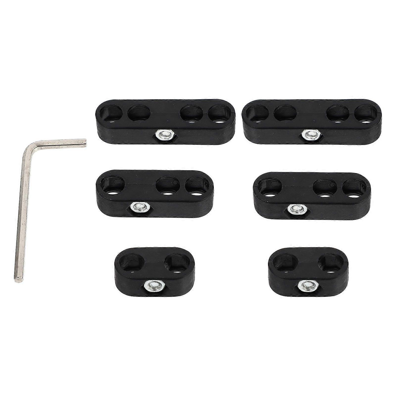 1 Set Chromes Spark Plug Wire Separators Looms Auto Wire Management Clamp