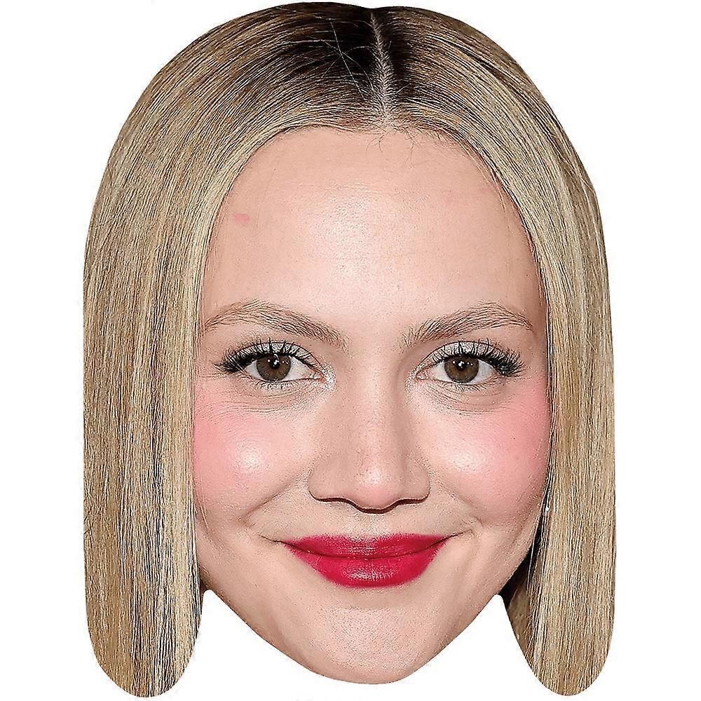 Iris Apatow (Lipstick) Big Head. Larger than life mask.