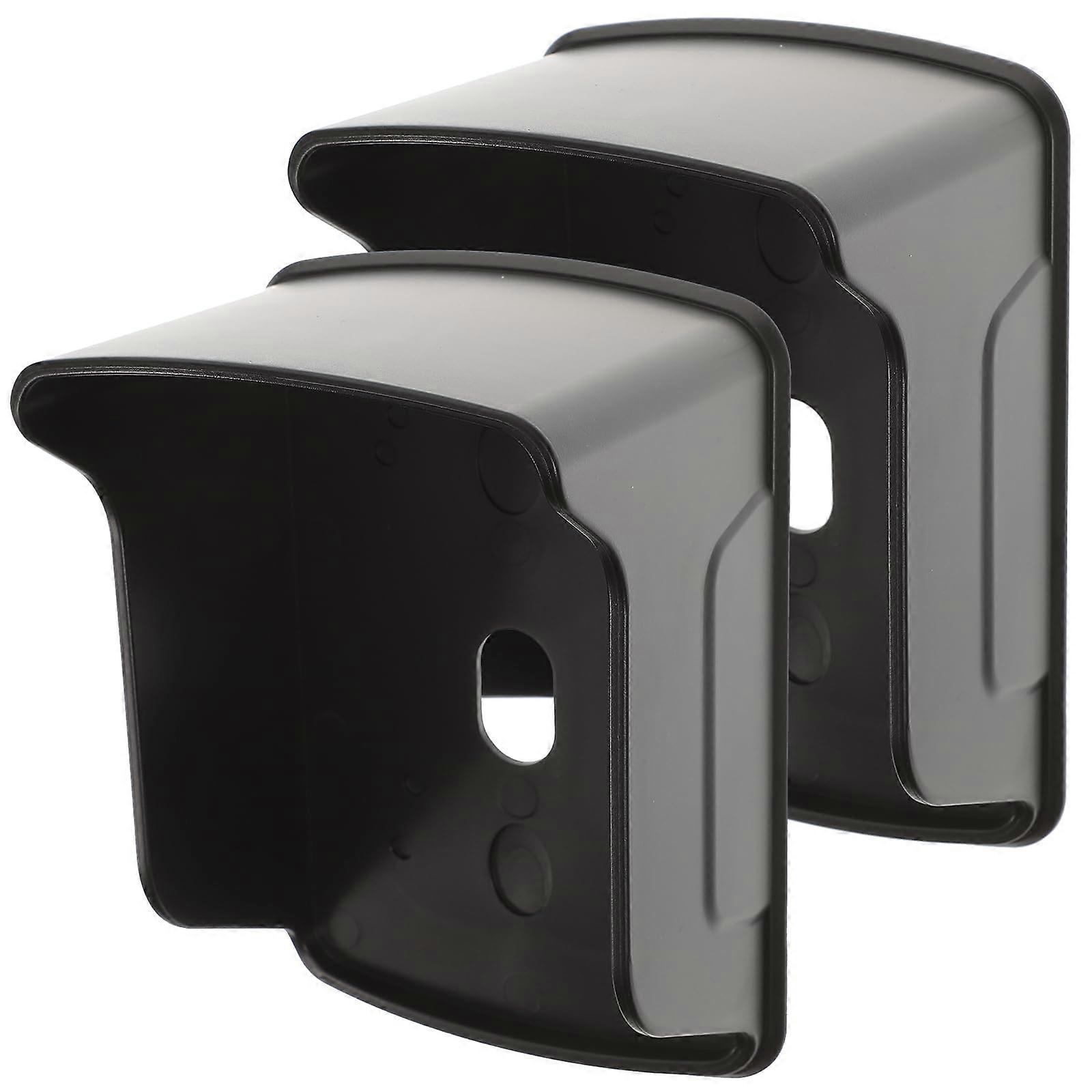 2pcs Access Control Rain Cover Weatherproof Doorbell Shield Outdoor Keypad Protector