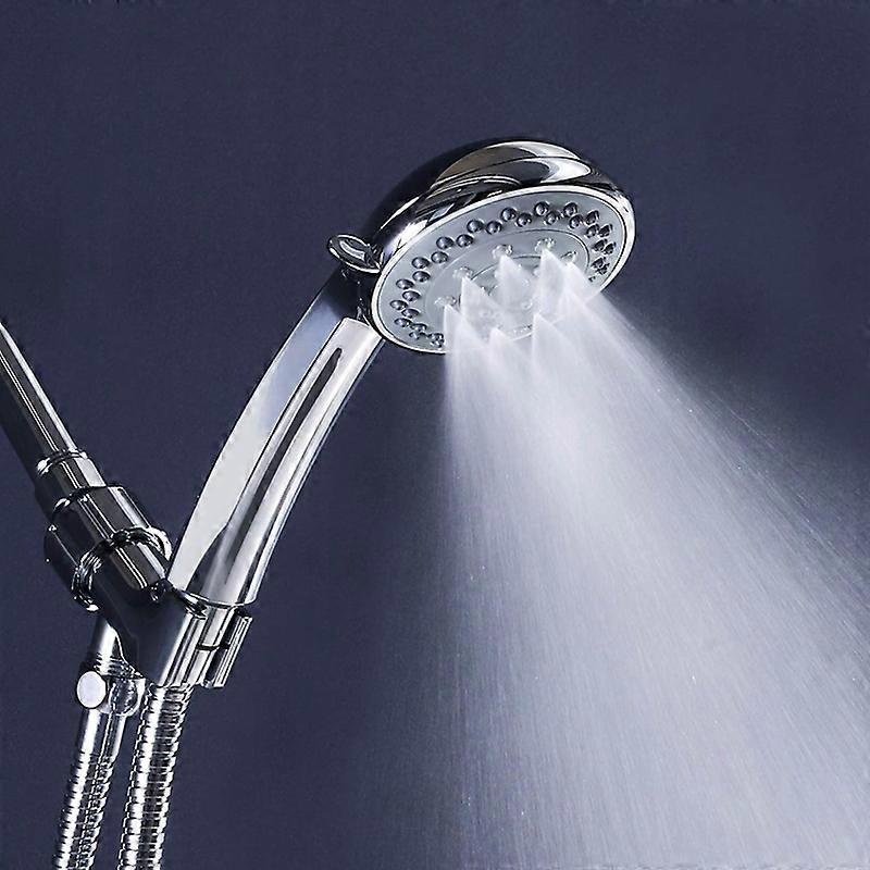Concealed Shower Head 5 Function Pause Mode Shower Head, Style： Single Shower
