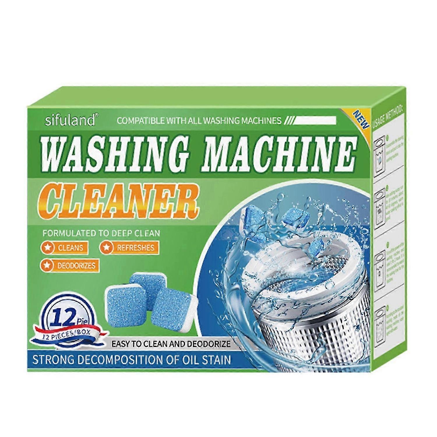 Deep Cleaning Tablets for Washing Machine Powerful Strong Stain Removal Washing Machine Accessories