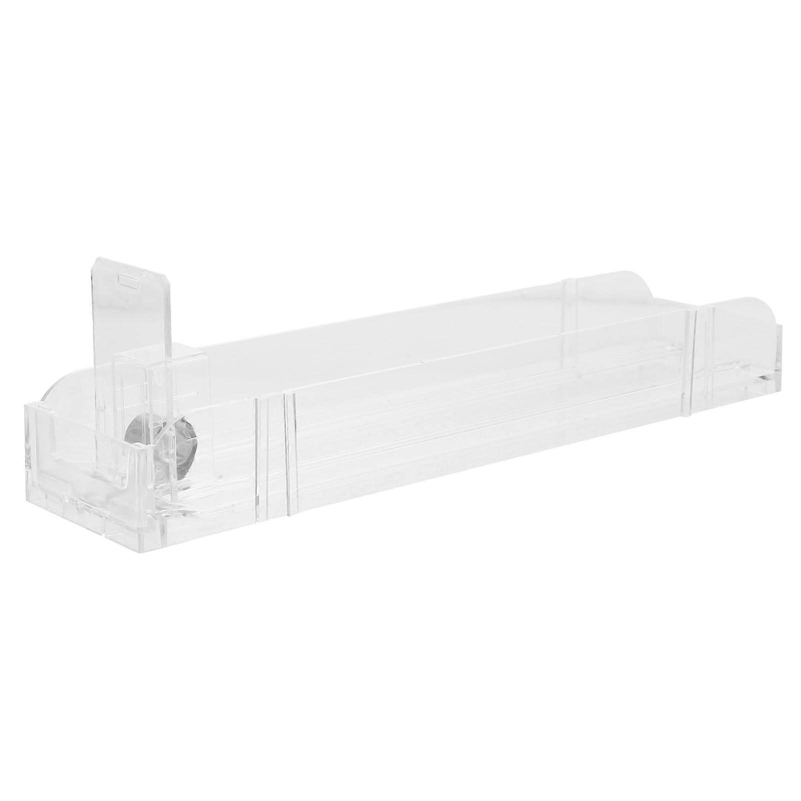 10pcs Cigarette Display Rack with Automatic Push, DoubleSided Clear Acrylic Shelf for Retail