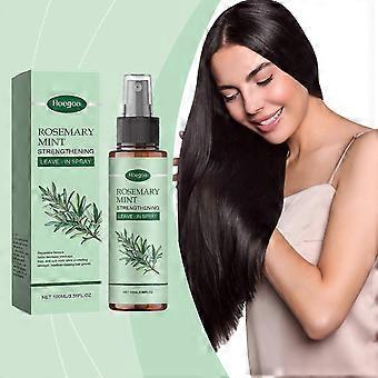 Rosemary & Mint Strengthening Leave-In Spray, Hair Growth Spary for Fuller, Stronger Hair, Anti Breakage & Split Ends, Hydrating, Nourish, Repairing