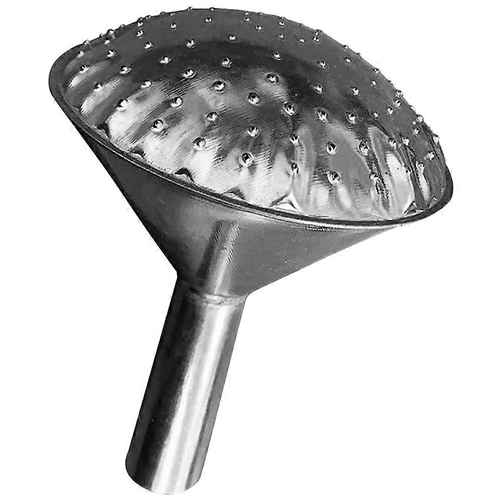 Silver Watering Can Head Stainless Steel Nozzle Replacement for Home Use