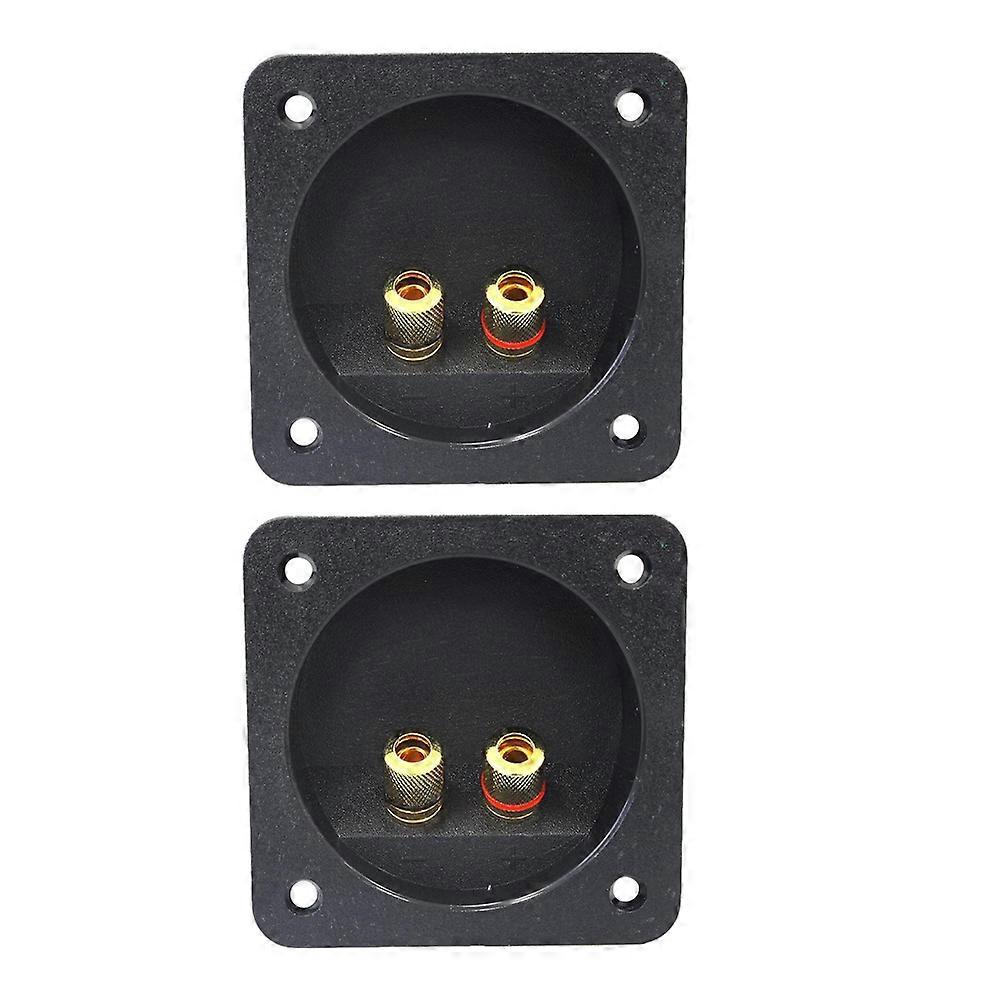 Loudspeaker Terminal Connectors 2Pcs for Secure Speaker Connection Use