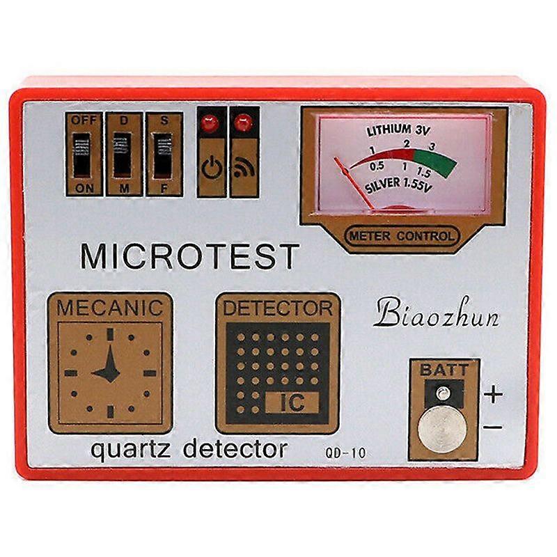 Demagnetization/Battery Measure//Quartz Tester Machine Watch Tool for Detecting Battery Capacity