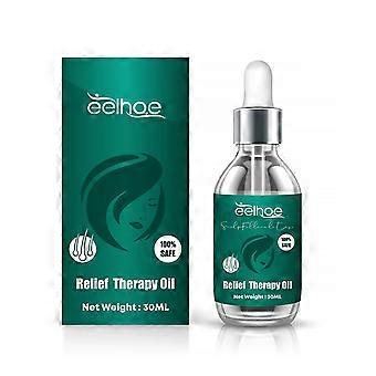 Hoofdhuidverzorgingsessence reinigt diep haarzakjes, herstelt roos, haarverzachtende verzorgingsessence 30 ml