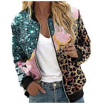 Chaqueta de lona Rugged Flex Relaxed Fit para mujer, color rosa, talla L