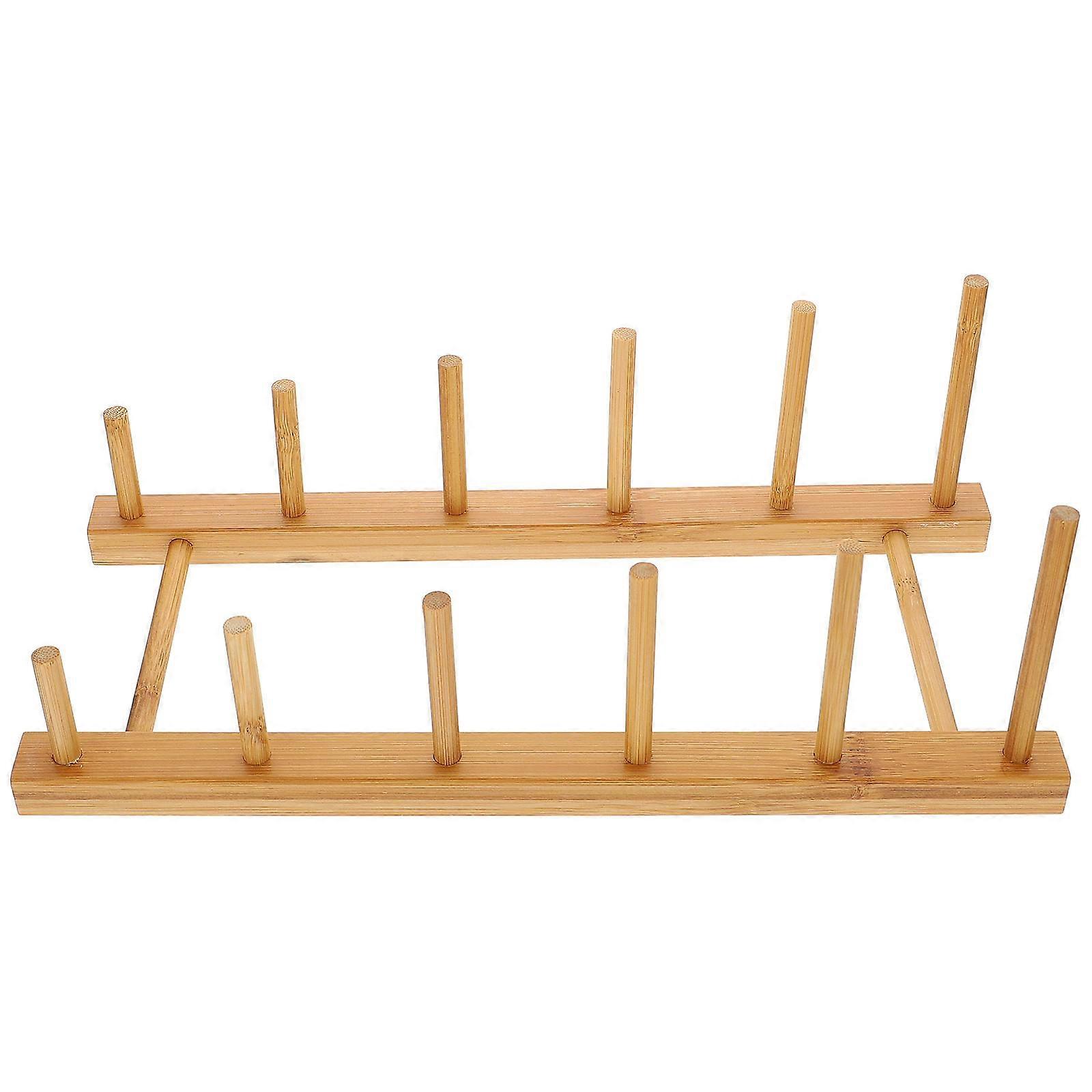 Cup Storage Shelf Plate Display Shelf Drain Rack for Kitchen Storage Using