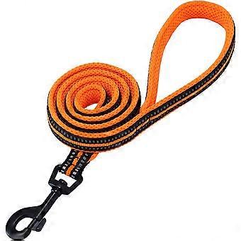 Reflective Leash, Heavy Duty, Classic, Soft, Padded, Thick, Nylon Webbing, Ideal for All Size Dogs and Outdoor WalkingSuperma