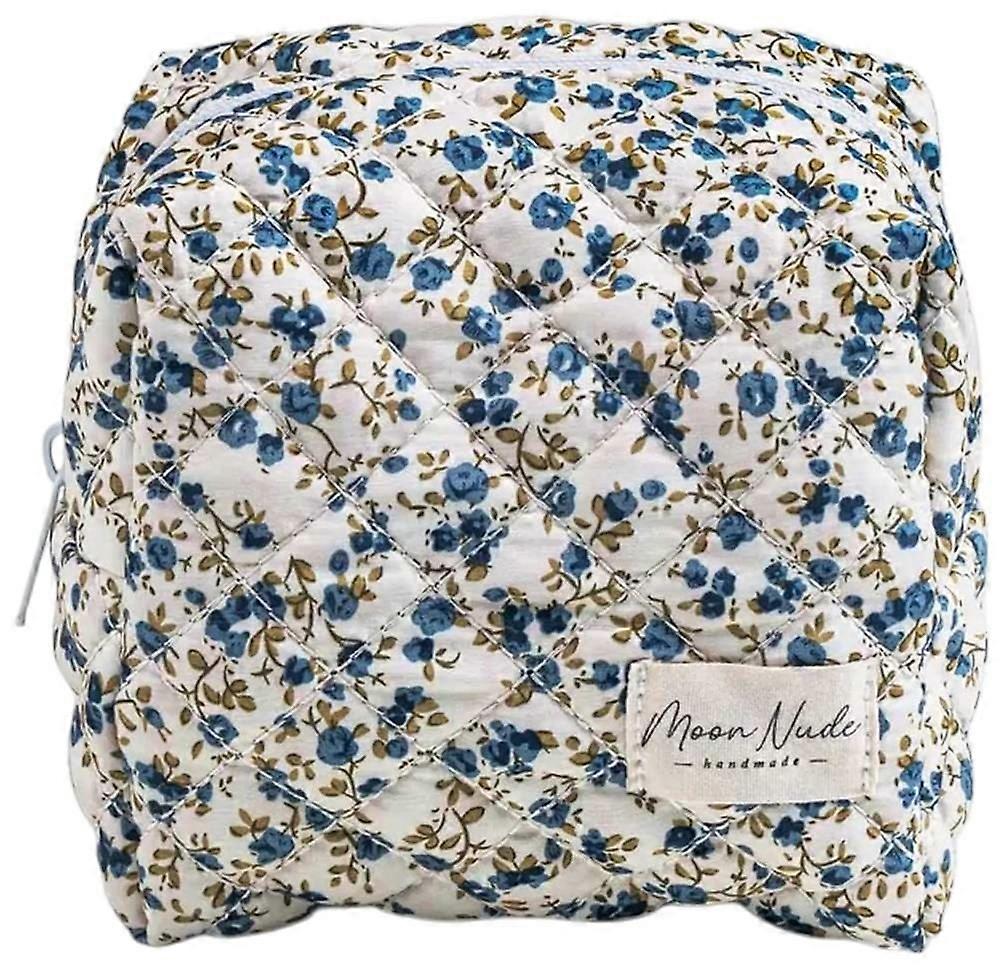 Moon Nude Spring Mini Makeup Bag - Blue/Green